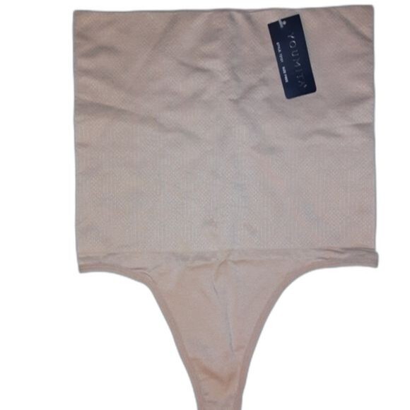 Youmita One Size Tan Shaper Thong NWT - Picture 5 of 5